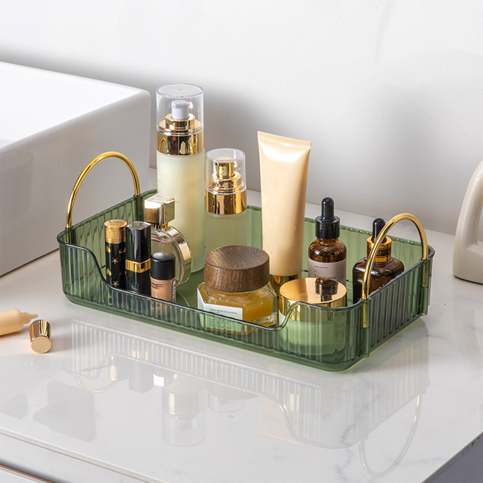 Women Accessories Organizer - Organizer do łazienki, luksusowy akrylowy regał