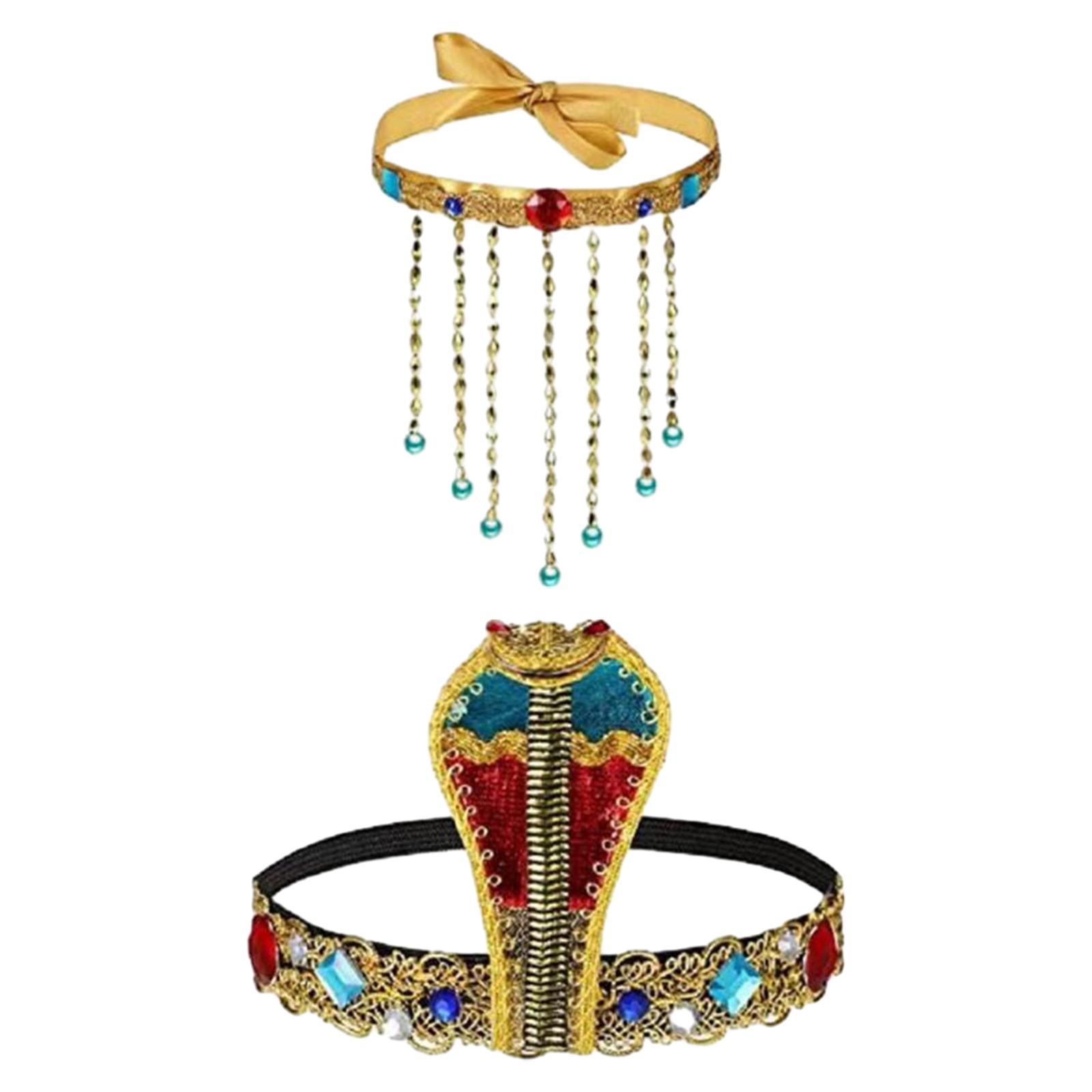 Women Accessories Egypt - 2 sztuki egipskich akcesoriów do kostiumów,