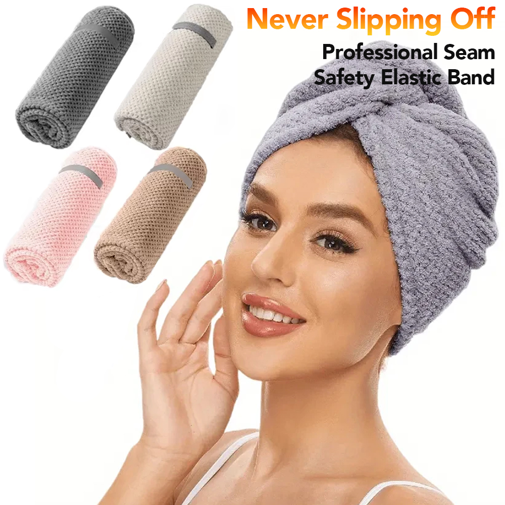 Hair Band Elastic - Ręcznik do włosów z mikrofibry, bardzo