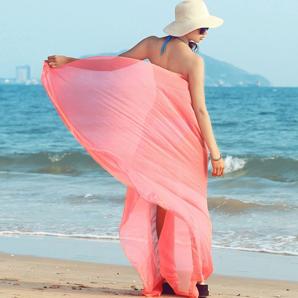 Women'S Korean Accessories - Chusta plażowa, narzutka na bikini, szale,