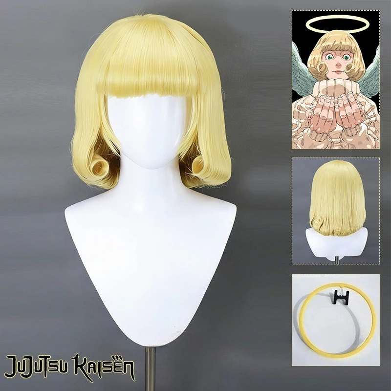 Women'S Yellow Accessories - Peruka do cosplayu Anime Jujutsu Kaisen