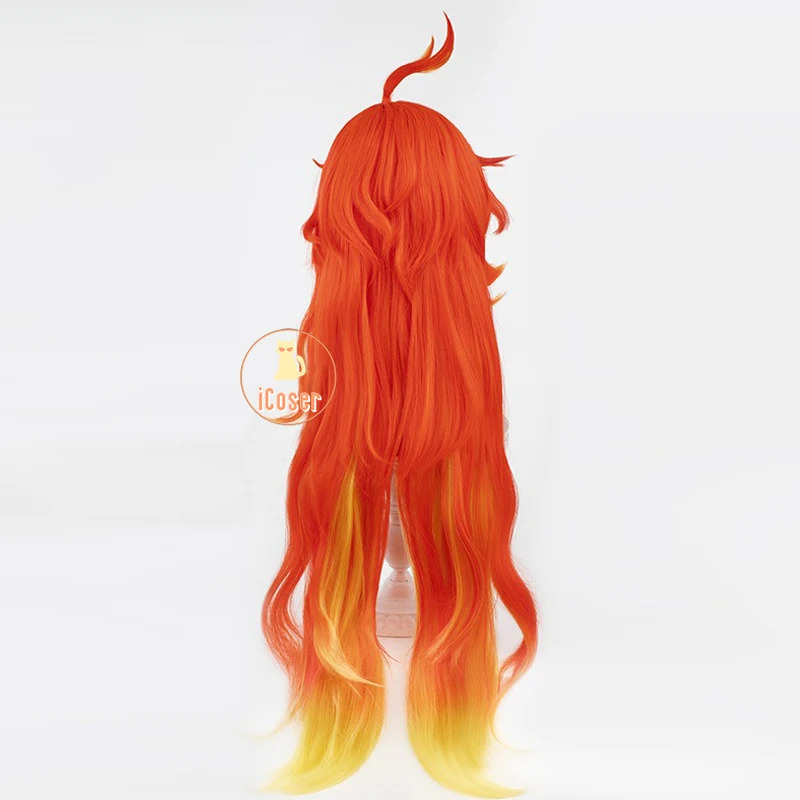 Women'S Yellow Accessories - 25COSGenshin Impact Mavuika Peruka Cosplay Okulary