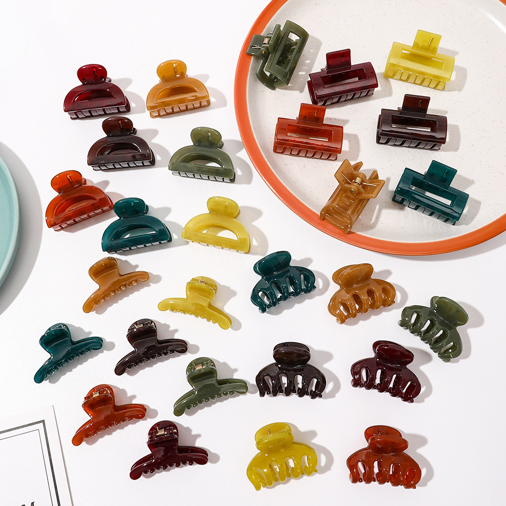 Women Accessories In Wholesale - Nowe mody małe geometria kolor Colorr