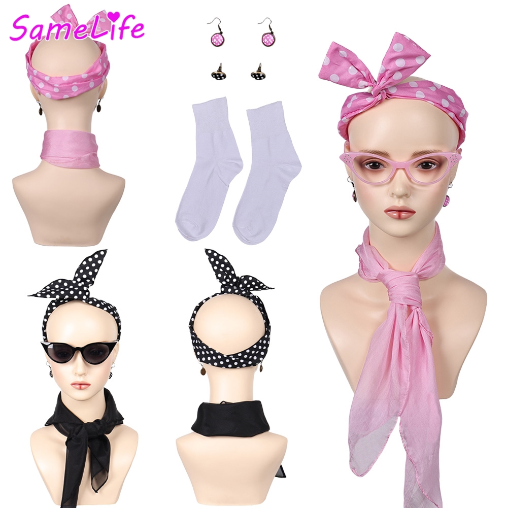 Women'S Accessories In The 1950S - Film Grease Lata 50. Różowe Panie
