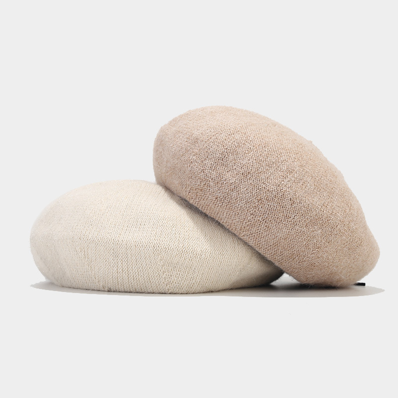 Women'S Accessories Go Outdoors - Czapka damska Beret zimowy Angora dzianina
