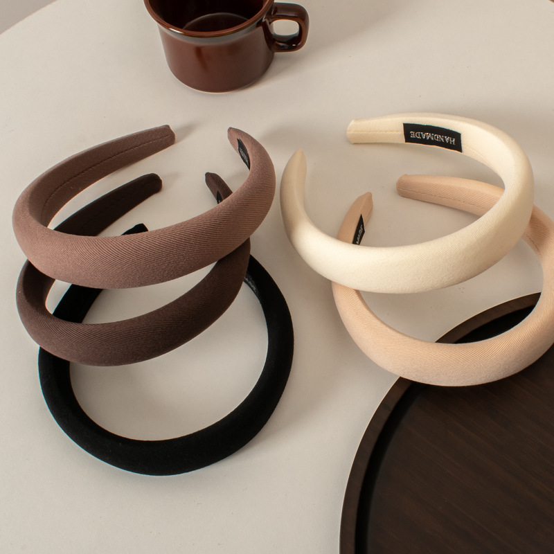 Women'S Accessories Go Outdoors - Tkanina z szerokim rondem jesienno-zimowa opaska