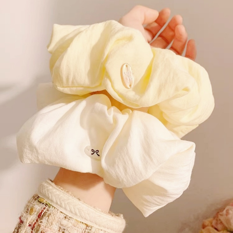 2 szt. Modne bawełniane gumki  – Women'S Yellow Accessories recenzja i cena