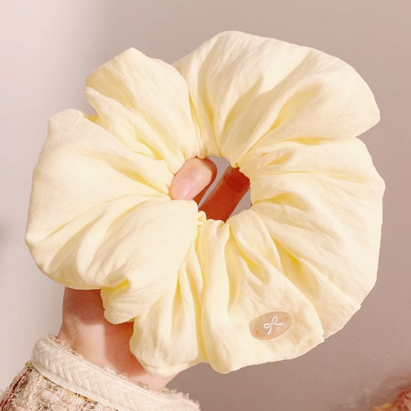 2 szt. Modne bawełniane gumki  – Women'S Yellow Accessories recenzja i cena