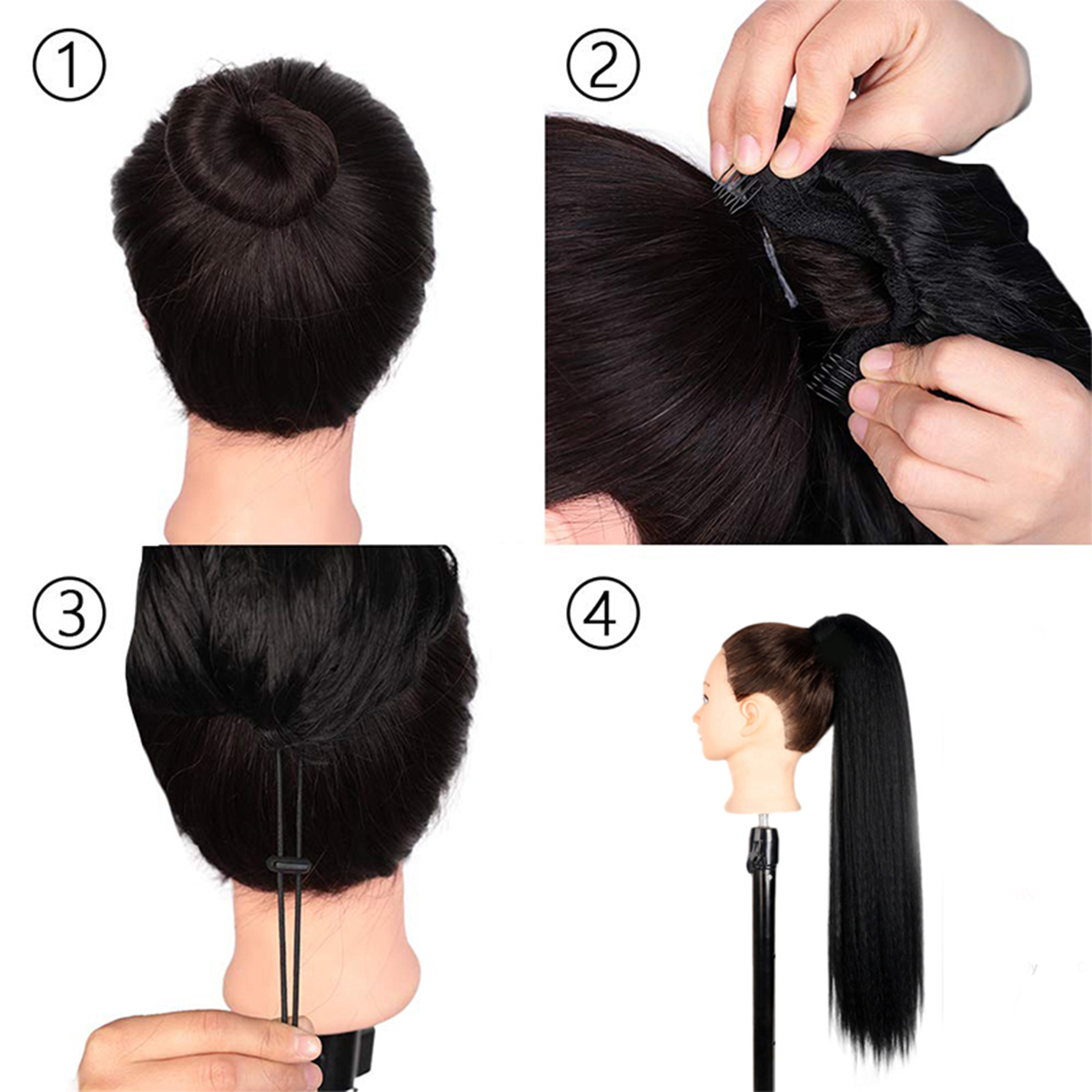 Sznurek włosy w koński ogon ro – Hair Band Elastic recenzja i cena