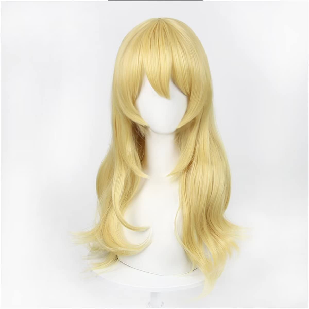 60cm długi żółty blond luźne f – Women'S Yellow Accessories recenzja i cena