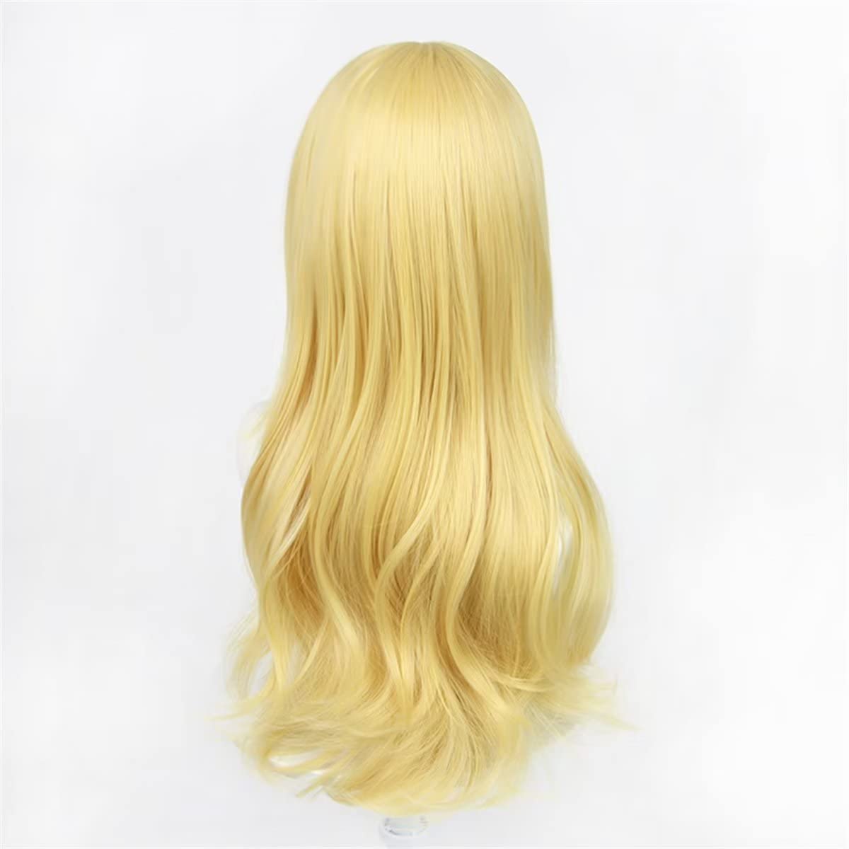 60cm długi żółty blond luźne f – Women'S Yellow Accessories recenzja i cena