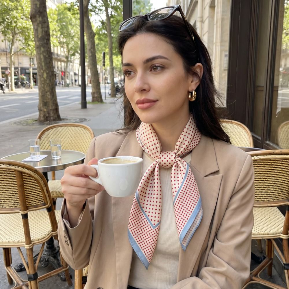 Uniwersalna Apaszka w Kropki z – Women'S Korean Accessories recenzja i cena