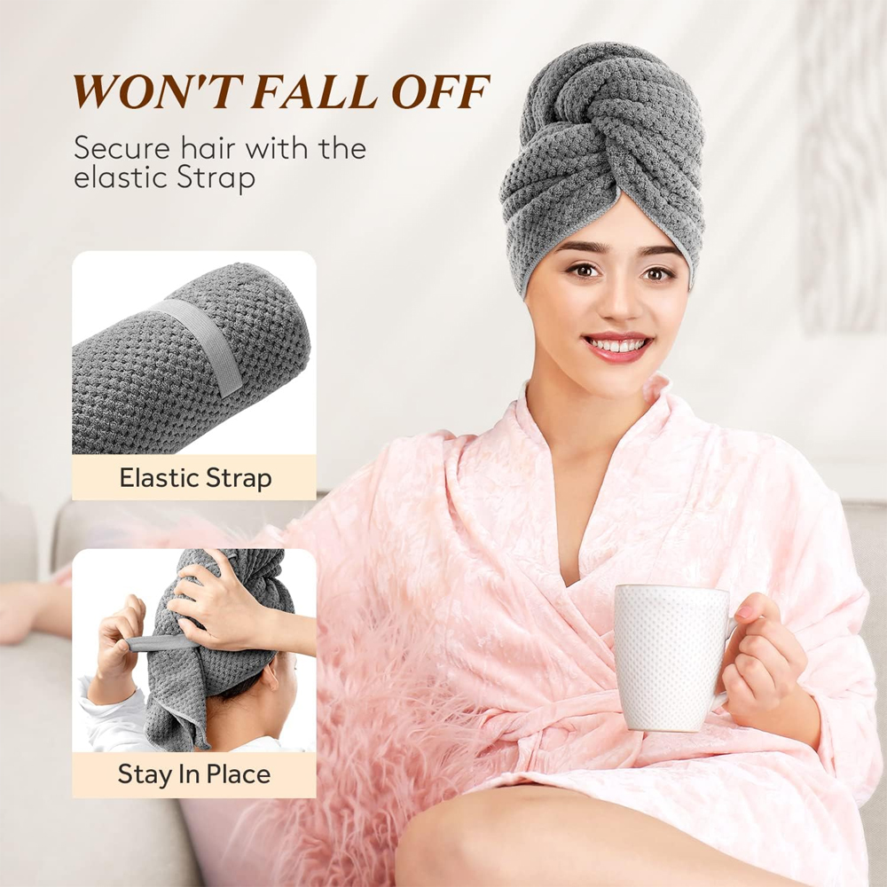 Ręcznik do włosów z mikrofibry – Hair Band Elastic recenzja i cena