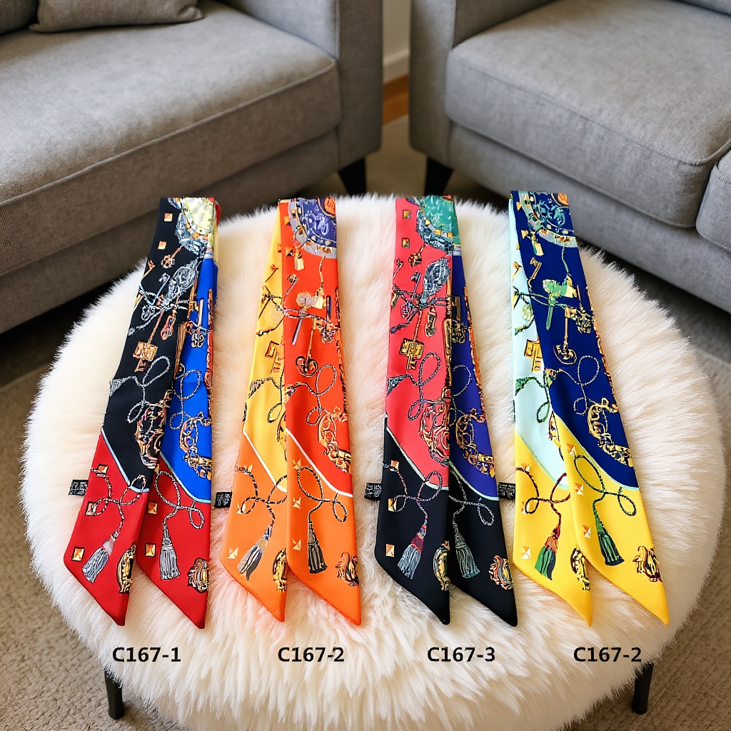 Drukowany Szal Cztery Pory Rok – Women Accessories In Wholesale recenzja i cena