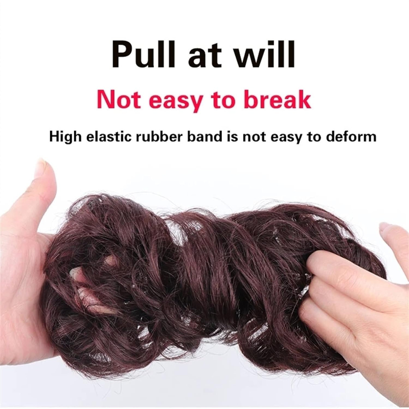 Syntetyczne modne niechlujne k – Hair Band Elastic recenzja i cena
