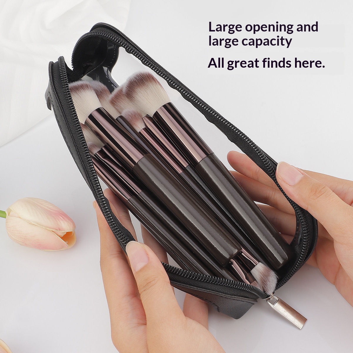 Mała, przezroczysta kosmetyczk – Women Accessories Organizer recenzja i cena