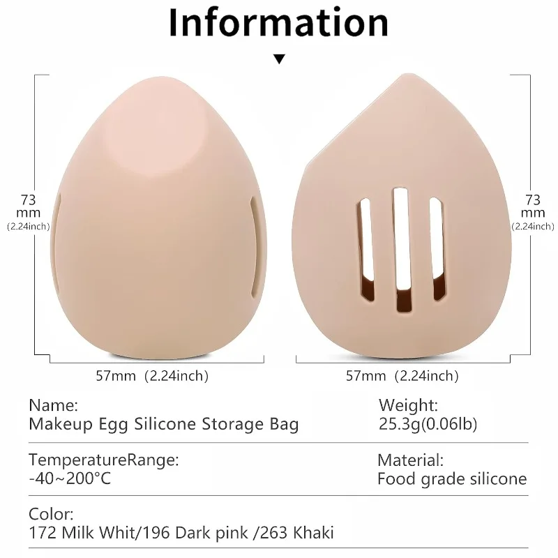 Silikonowe jajko kosmetyczne O – Women Accessories Organizer recenzja i cena