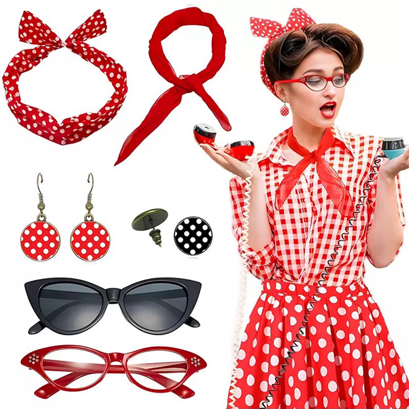 Zestaw akcesoriów do przebrani – Women'S Accessories In The 1950S recenzja i cena
