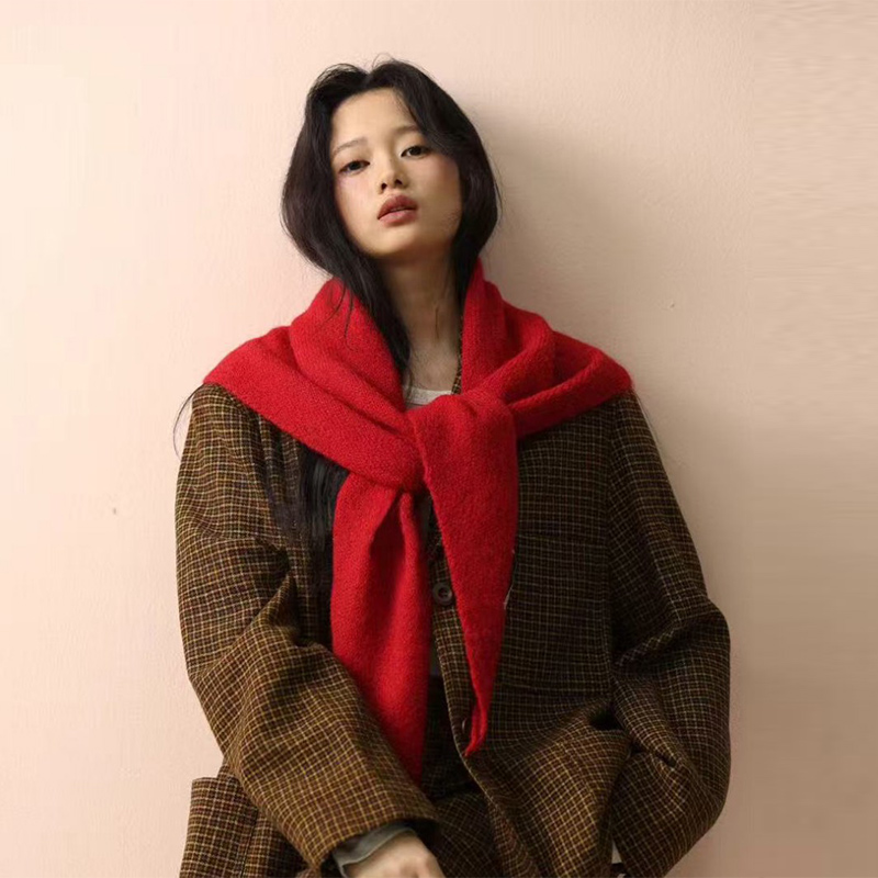 Koreański wełniany trójkątny s – Women'S Korean Accessories recenzja i cena
