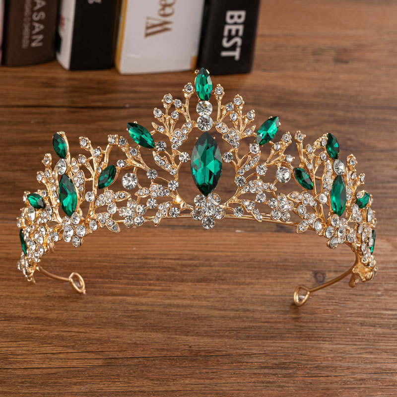 Kolorowa tiara z cyrkoniami, k – Queen Accessories recenzja i cena