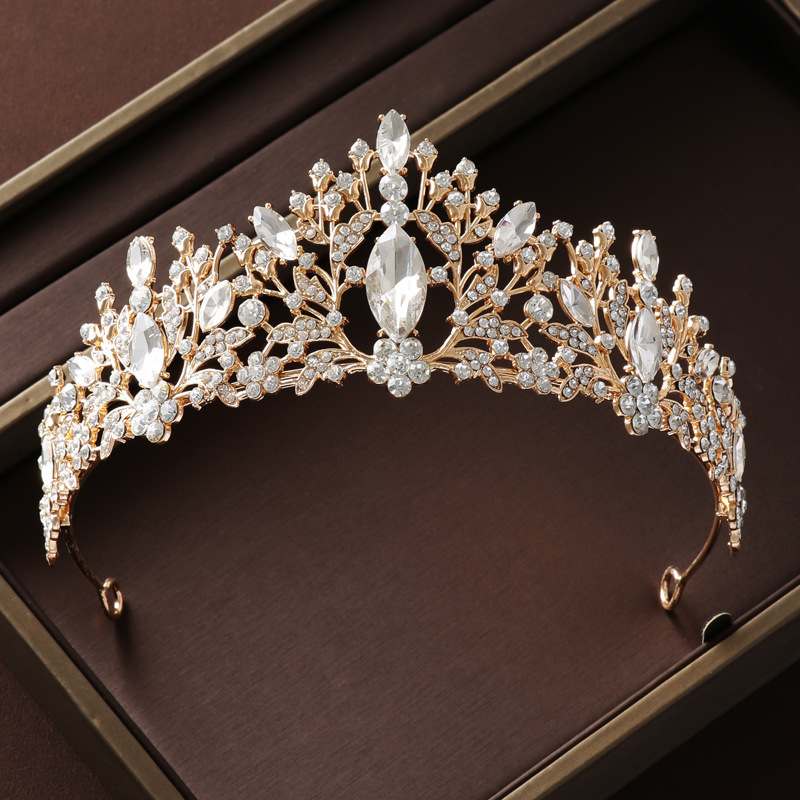 Kolorowa tiara z cyrkoniami, k – Queen Accessories recenzja i cena