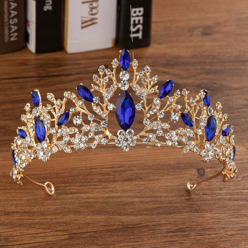 Kolorowa tiara z cyrkoniami, k – Queen Accessories recenzja i cena