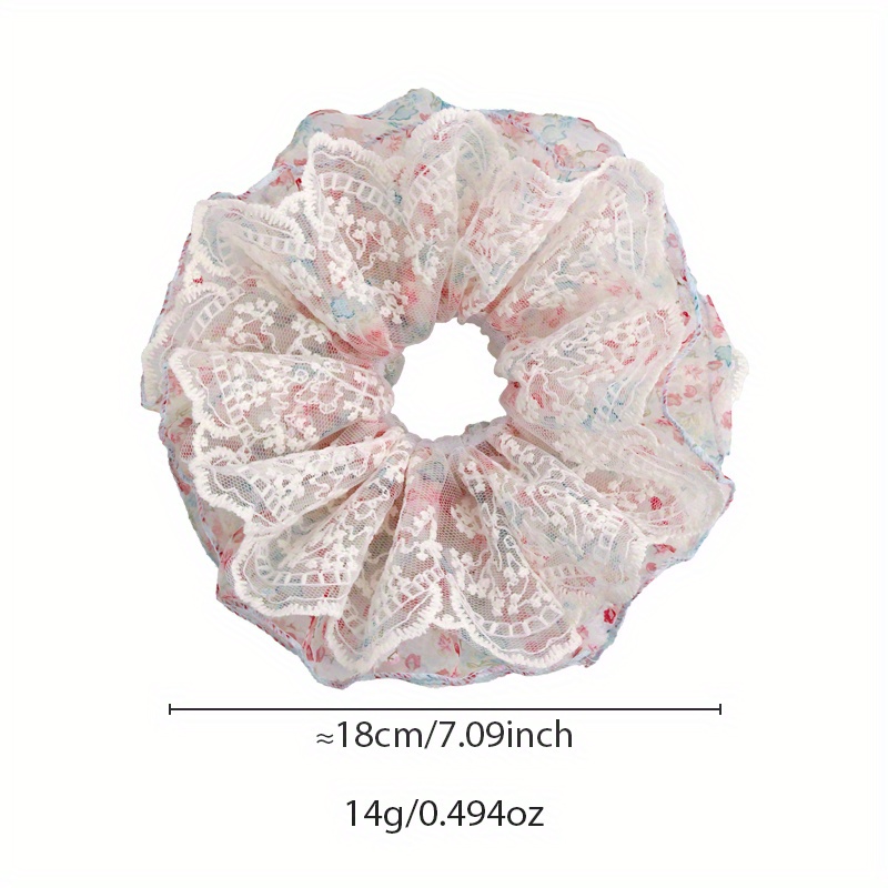 Różowo-zielona gumka do włosów – Women Accessories Shop Design recenzja i cena
