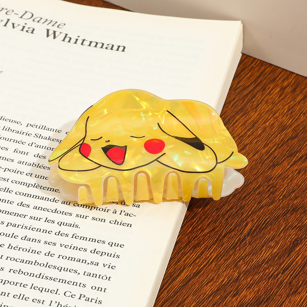Kreskówkowy klips do włosów Po – Women'S Yellow Accessories recenzja i cena