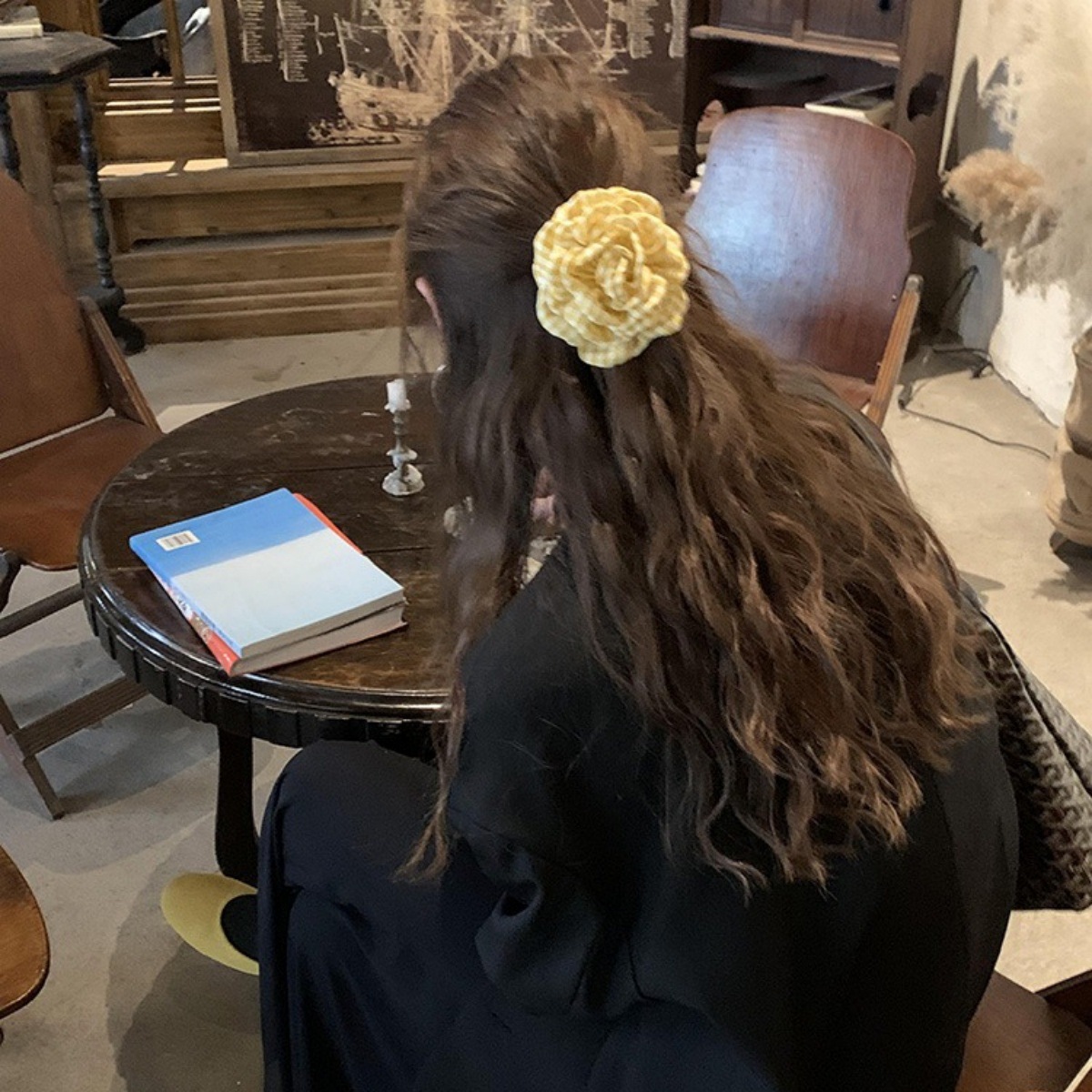 Damska spinka do włosów w krat – Women'S Yellow Accessories recenzja i cena