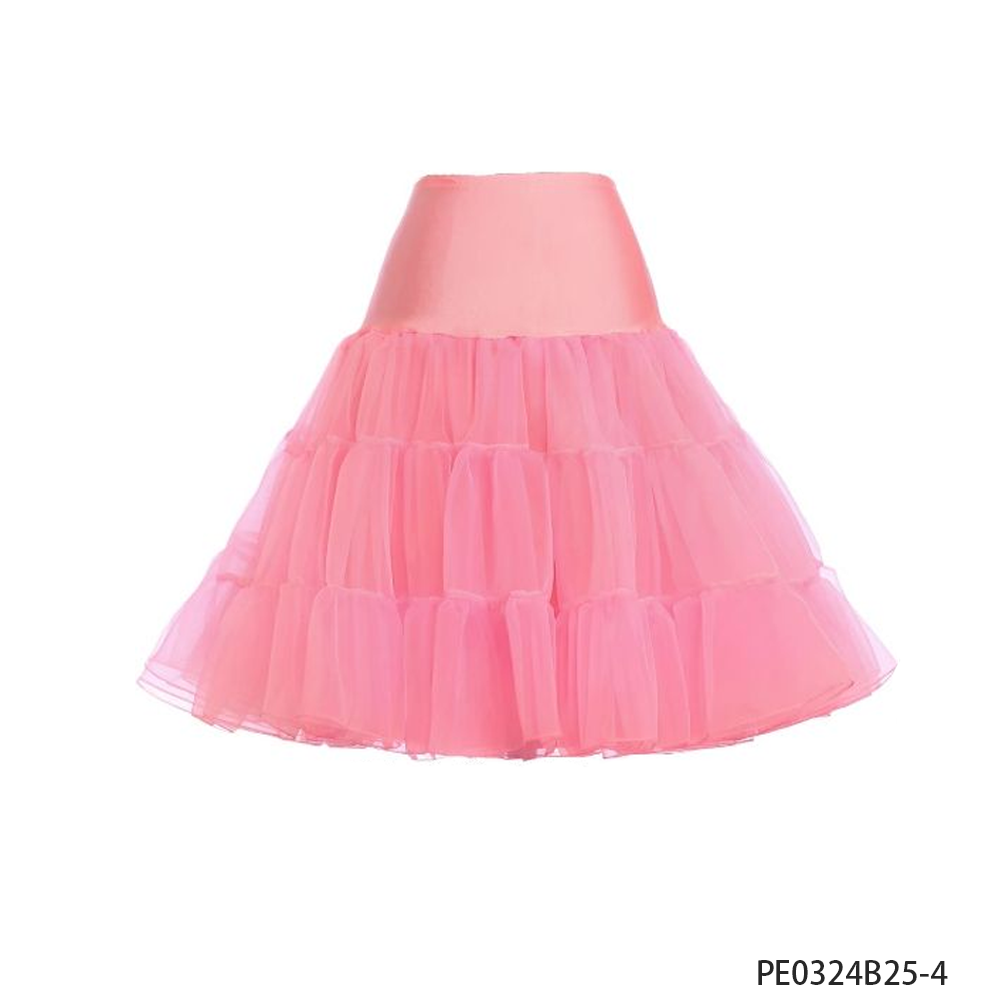 PESENAR Różowa tiulowa halka w – Women'S Accessories In The 1950S recenzja i cena