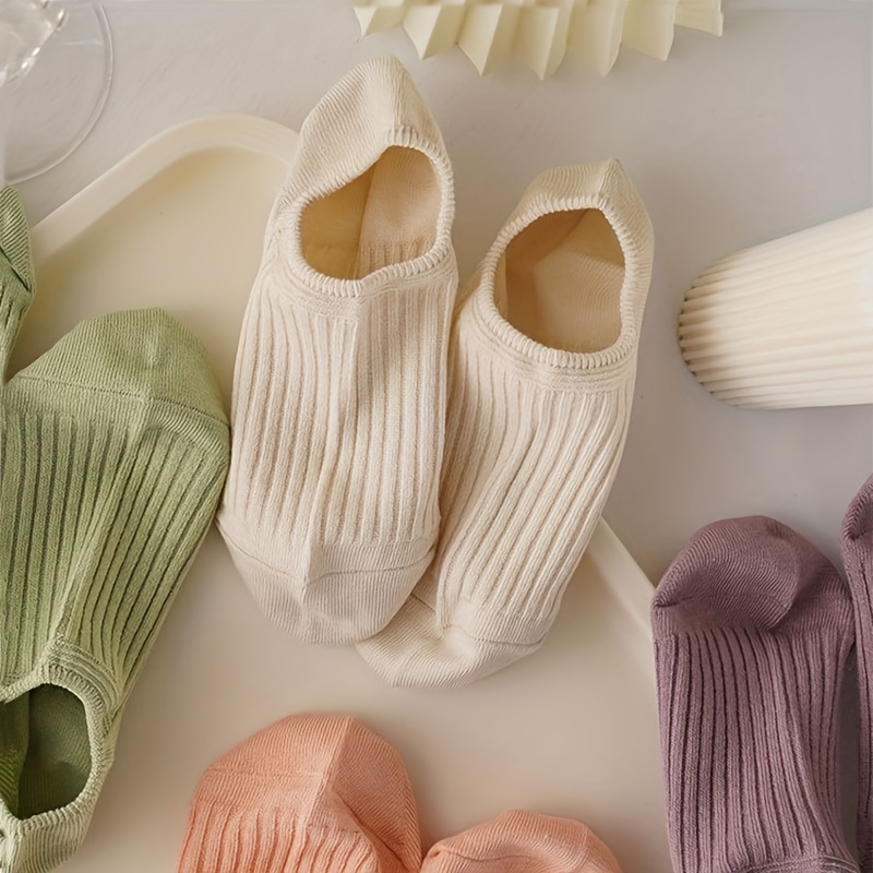 5 par kolorowych, prążkowanych – Women'S Ankle Accessories recenzja i cena