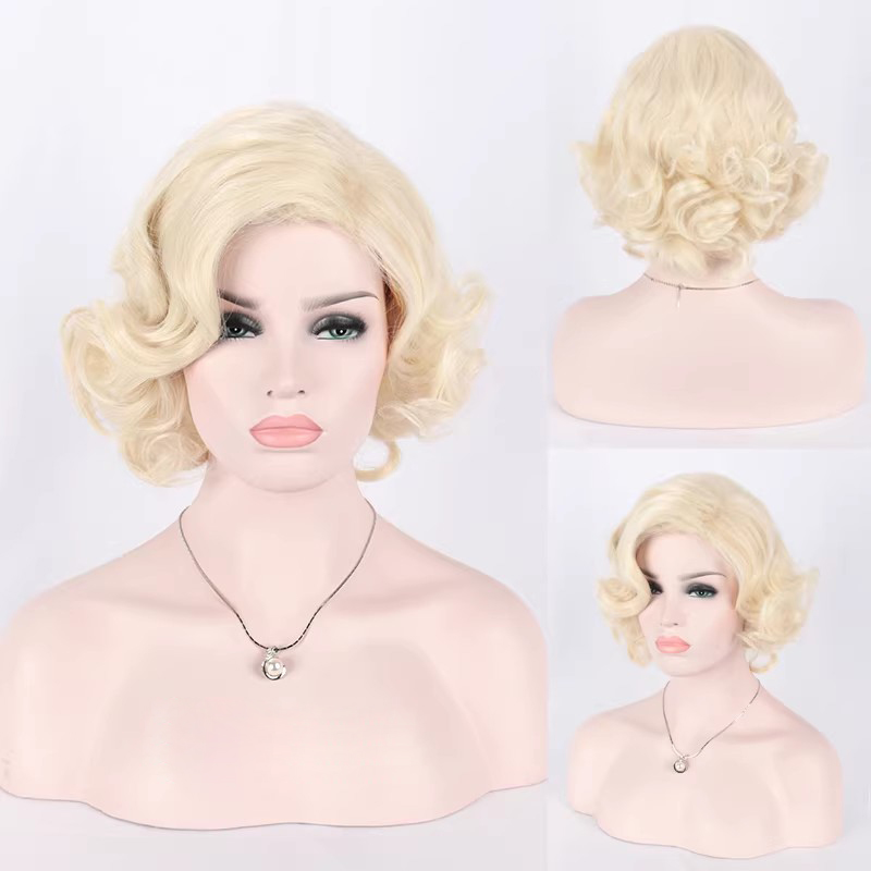 Syntetyczna Krótka Kręcona Per – Women'S Accessories In The 1950S recenzja i cena