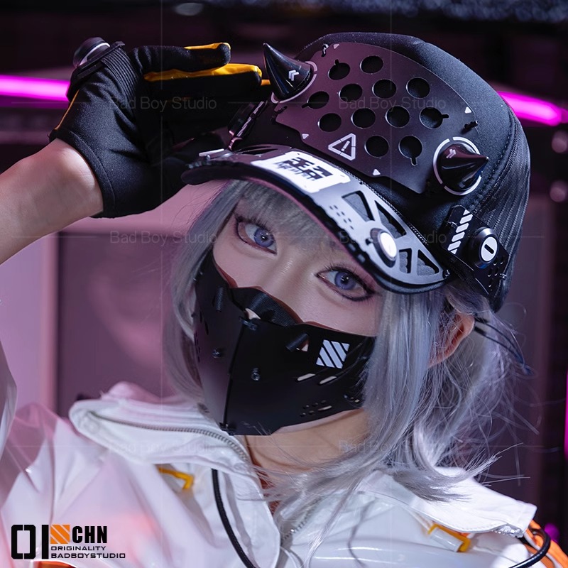 Maska Cyberpunk Cosplay 2025 A – Women Accessories For Hand recenzja i cena