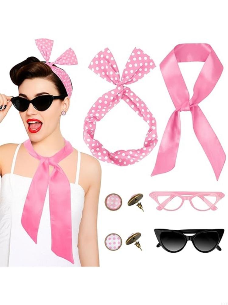 8 sztuk 50s zestaw akcesoriów  – Women'S Accessories In The 1950S recenzja i cena