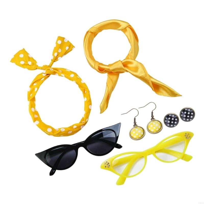 8 sztuk 50s zestaw akcesoriów  – Women'S Accessories In The 1950S recenzja i cena